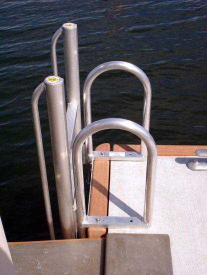 FloatStep Ladder Installation at Palm Harbor Marina