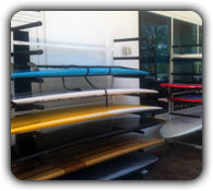 freestanding commercial sup rack